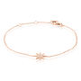 Bracelet Sarida Argent Rose Oxyde De Zirconium