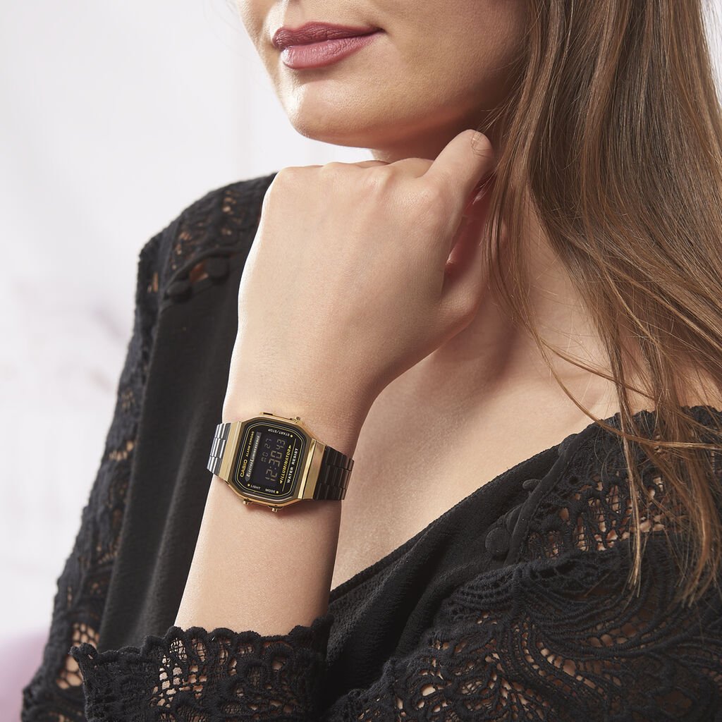 Montre Casio Collection Vintage Noir - Montres Unisex | Histoire d’Or