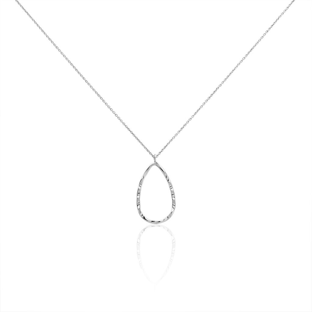 Collier Argent Blanc Camulos - Colliers fantaisie Femme | Histoire d&rsquo;Or