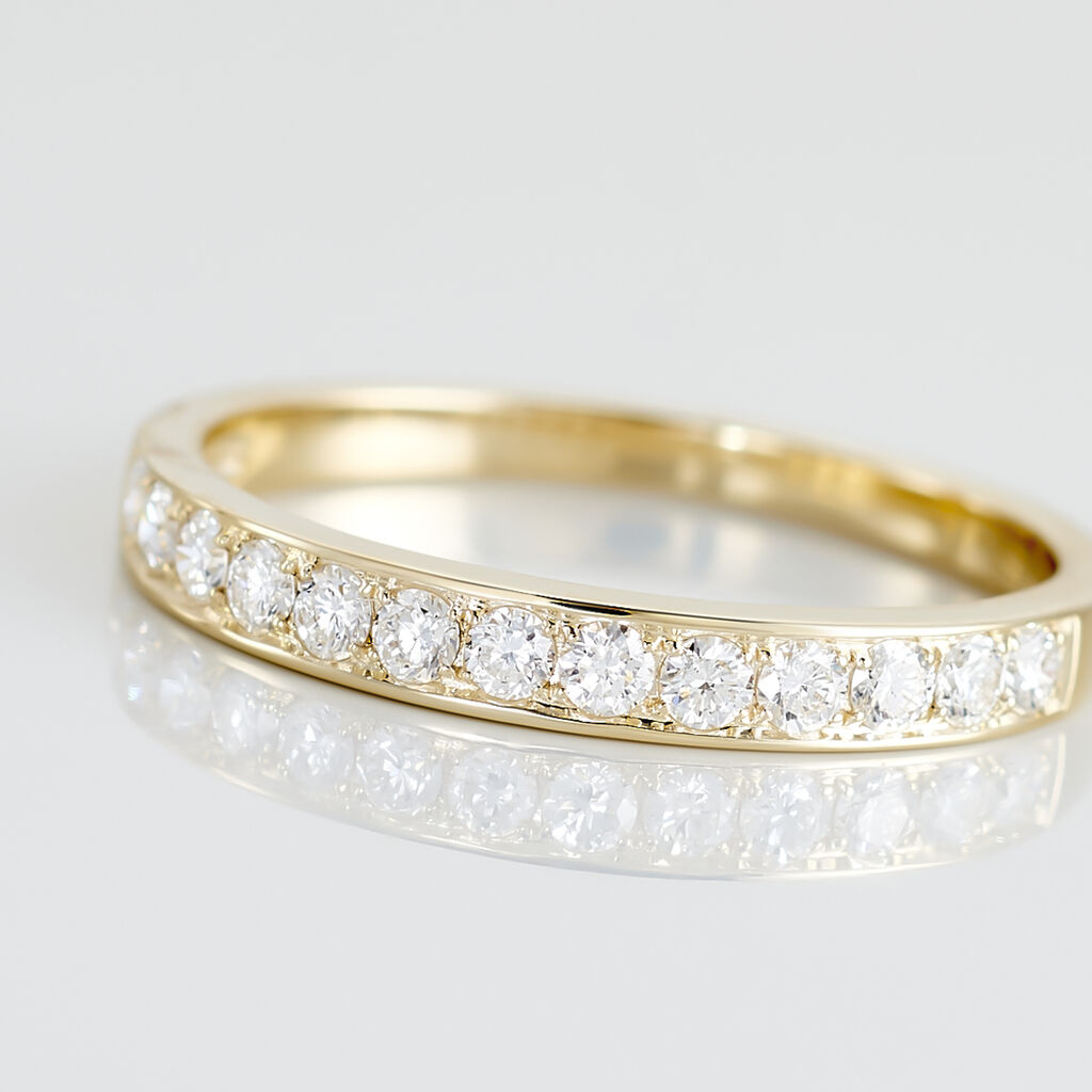 Alliance Rhea Or Jaune Diamant - Bijoux Femme | Histoire d&rsquo;Or