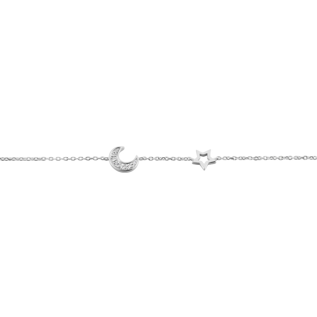 Bracelet Bidia Or Blanc Diamant - Bracelets Femme | Histoire d’Or