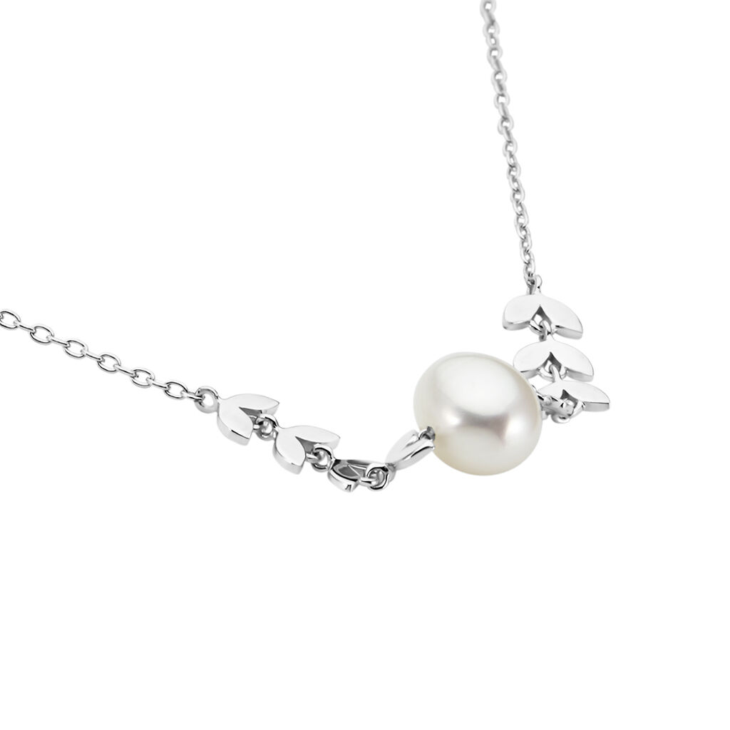 Collier Giacobbe Argent Blanc Perle De Culture - Colliers fantaisie Femme | Histoire d’Or