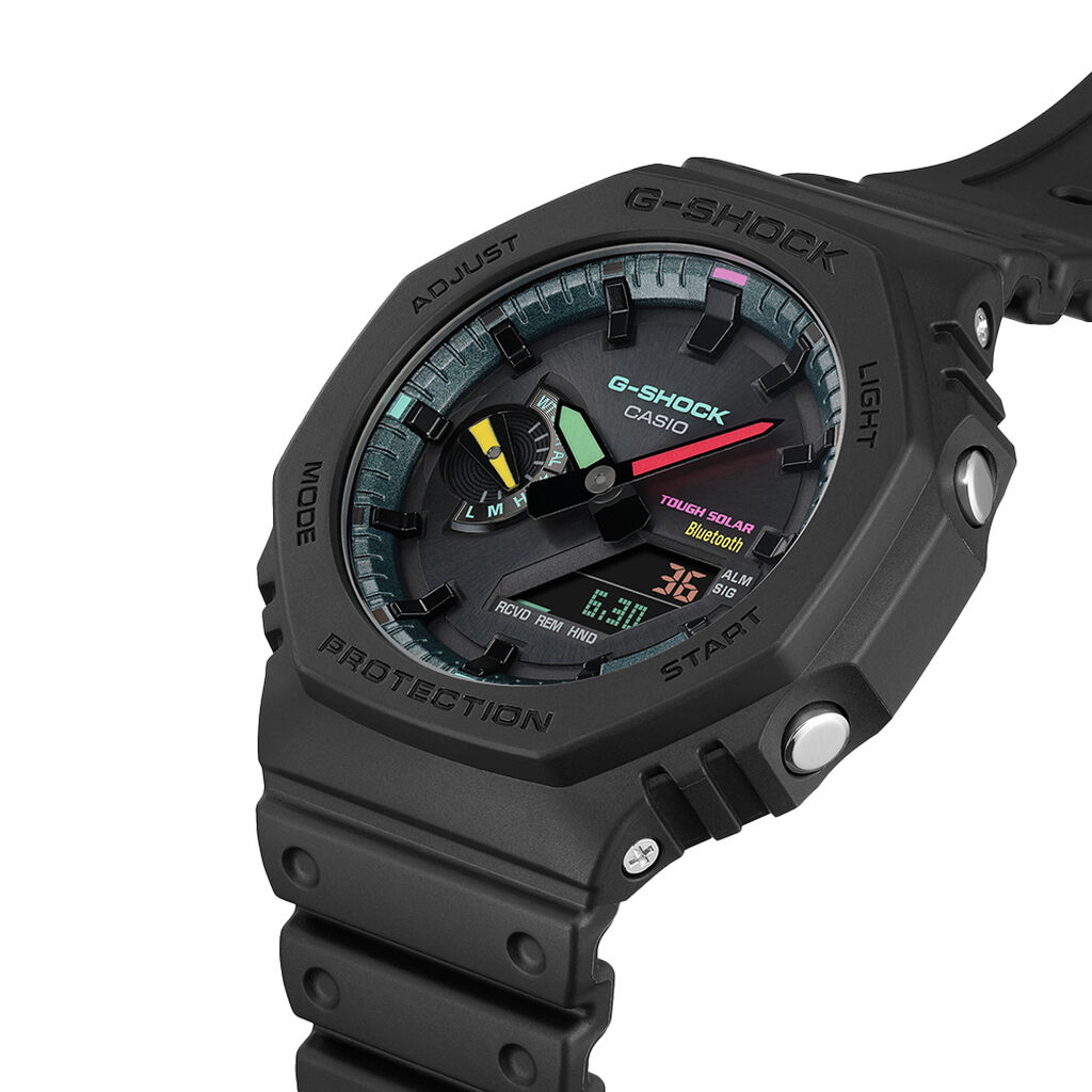 Montre Casio G-shock Noir - Montres solaires Homme | Histoire d&rsquo;Or