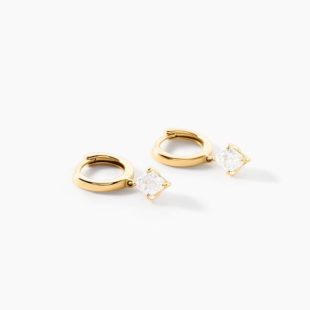 Créoles Collection Icone Or Jaune Diamant Synthétique - Nouveautés Femme | Histoire d’Or