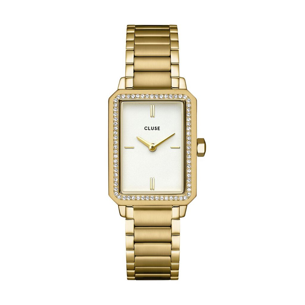 Coffret De Montre Cluse Fluette Blanc - F&ecirc;te des m&egrave;res Femme | Histoire d&rsquo;Or