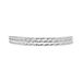 Bracelet Jonc Rachelle Argent Blanc - Bracelets joncs Femme | Histoire d’Or