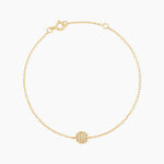 Bracelet Nadzeija Or Jaune Oxyde De Zirconium - Bracelets Femme | Histoire d&rsquo;Or