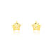 Boucles D'oreilles Puces Alphonsine Etoile Or Jaune