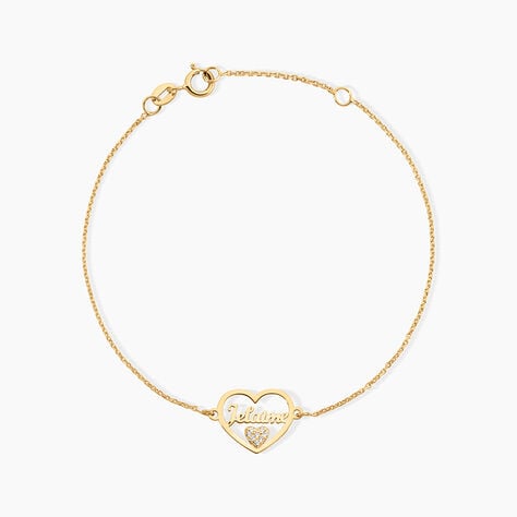 Bracelet Or Jaune Veridienne Oxyde - F&ecirc;te des m&egrave;res Femme | Histoire d&rsquo;Or