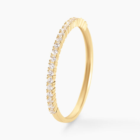 Alliance Julietta Or Jaune Oxyde De Zirconium - Alliances Femme | Histoire d’Or
