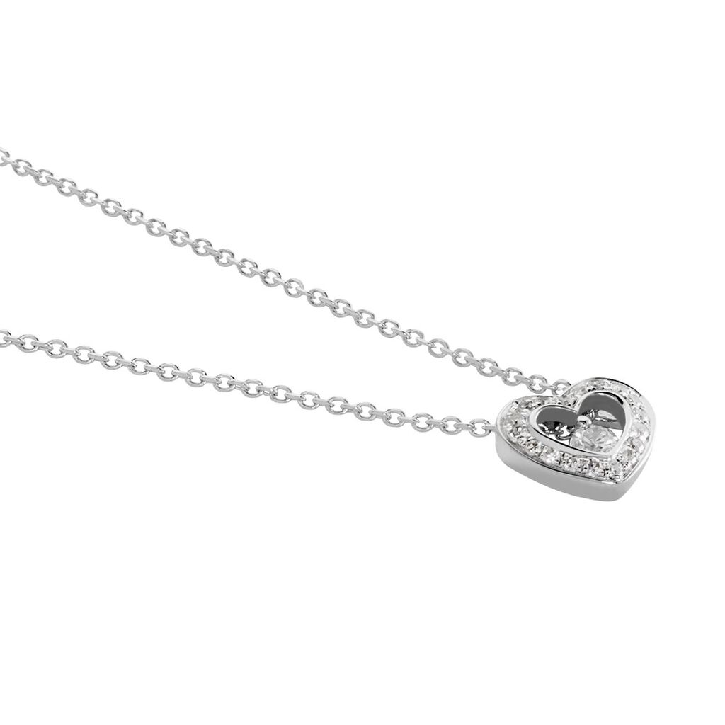 Collier Purete Or Blanc Diamant - Colliers Femme | Histoire d’Or