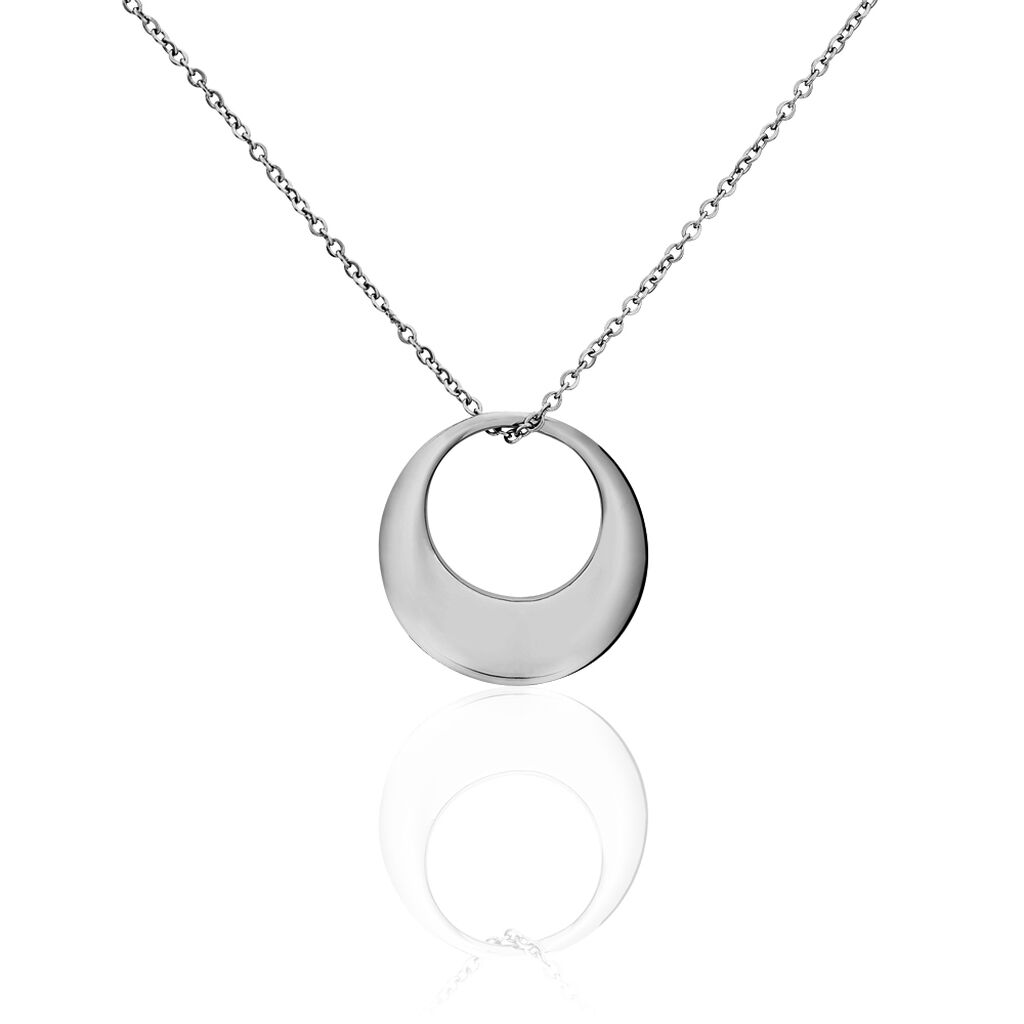 Collier Creolia Acier Blanc - Colliers fantaisie Femme | Histoire d&rsquo;Or