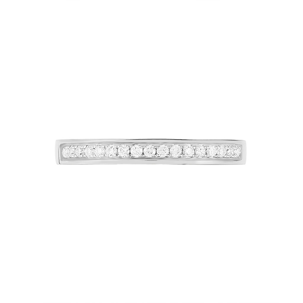 Alliance Dionysa Or Blanc Diamant - Alliances Femme | Histoire d’Or
