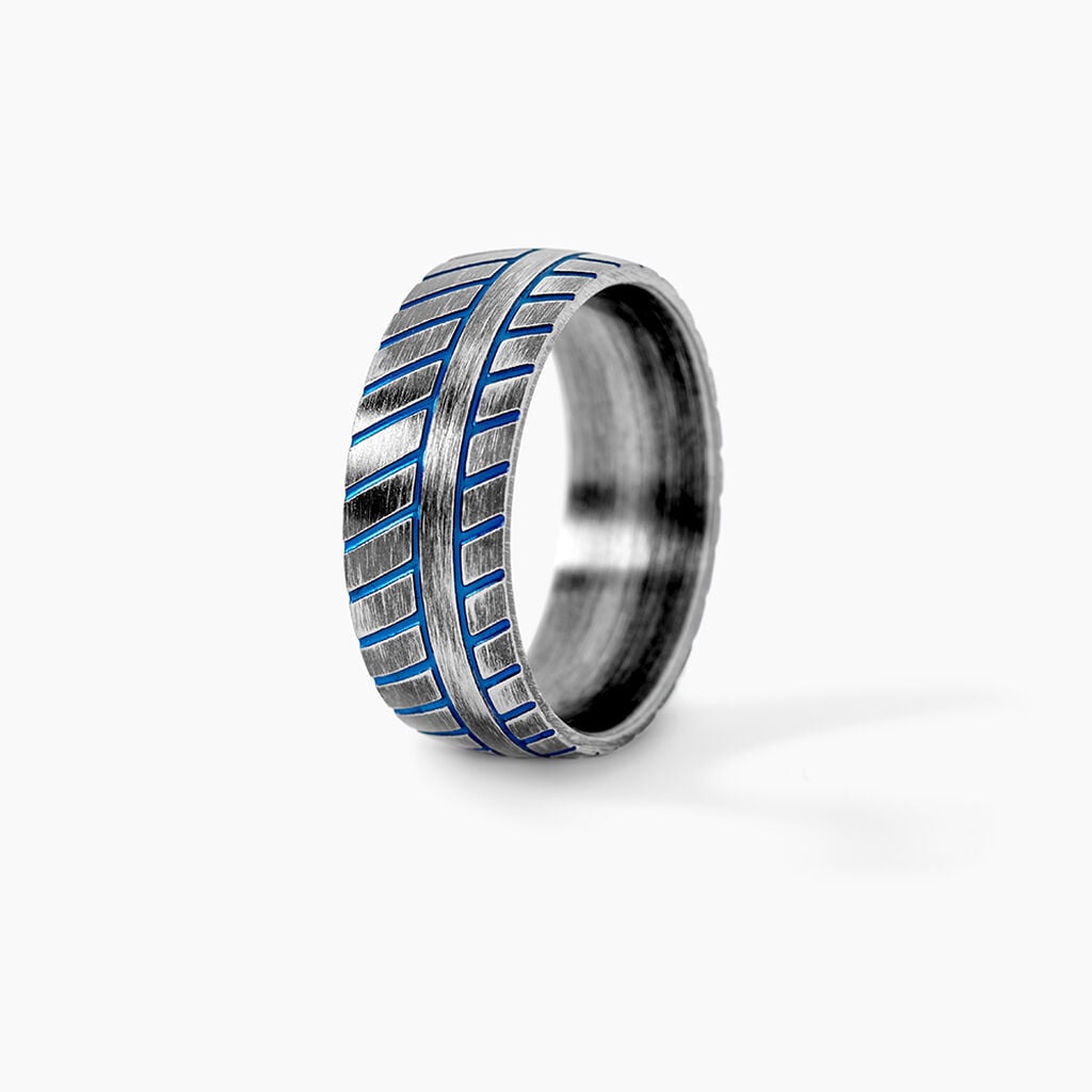 Bague M&eacute;tal Acier - Bagues fantaisie Homme | Histoire d&rsquo;Or