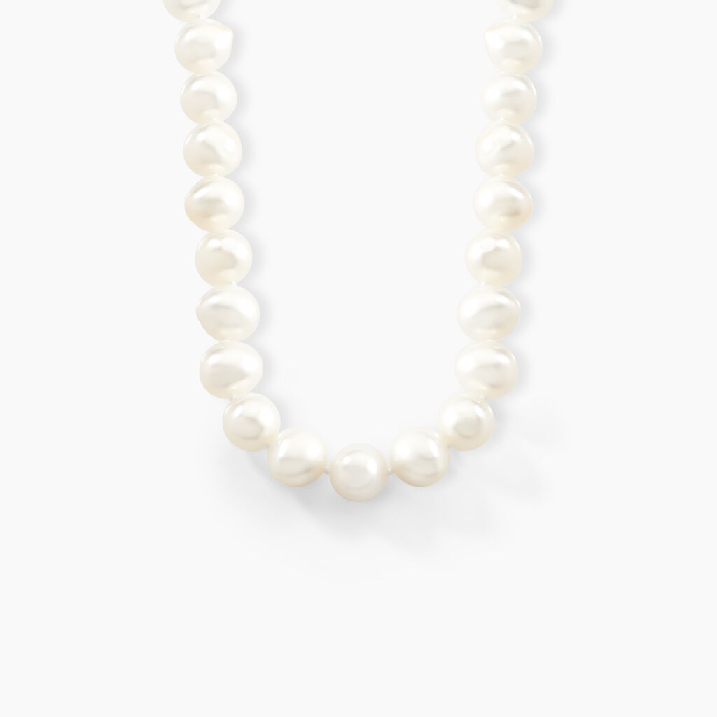 Collier Baroque Or Jaune Perle De Culture - Colliers Femme | Histoire d&rsquo;Or