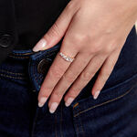 Bague Sparkle Or Jaune Oxyde De Zirconium - Bagues solitaires Femme | Histoire d&rsquo;Or