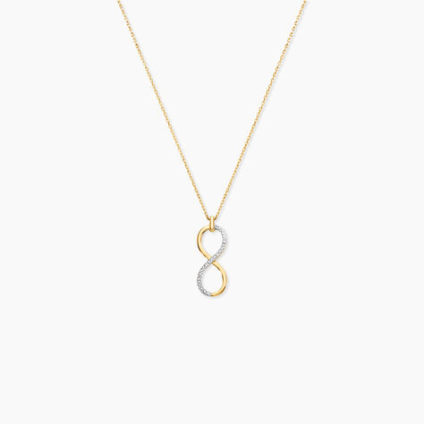 Collier Infino Or Jaune Diamant - Colliers Femme | Histoire d&rsquo;Or