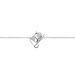 Bracelet Origami Argent Blanc Oxyde De Zirconium - Bracelets fantaisie Femme | Histoire d’Or