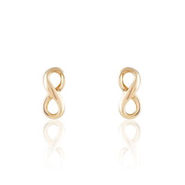 Boucles D'oreilles Puces Ajna Plaqué Or Jaune - Boucles d'oreilles fantaisie Femme | Histoire d’Or