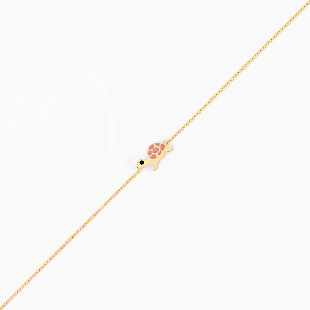 Bracelet Cali Tortue Or Jaune - Bracelets Enfant | Histoire d&rsquo;Or