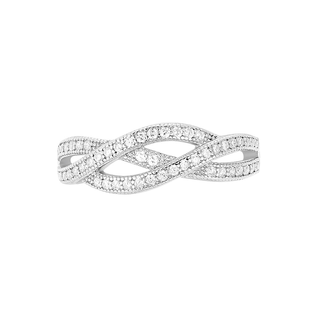 Bague Joelly Argent Oxyde De Zirconium - Bagues avec pierre Femme | Histoire d’Or