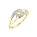 Bague Melisianne Or Jaune Diamant - Bagues avec pierre Femme | Histoire d’Or
