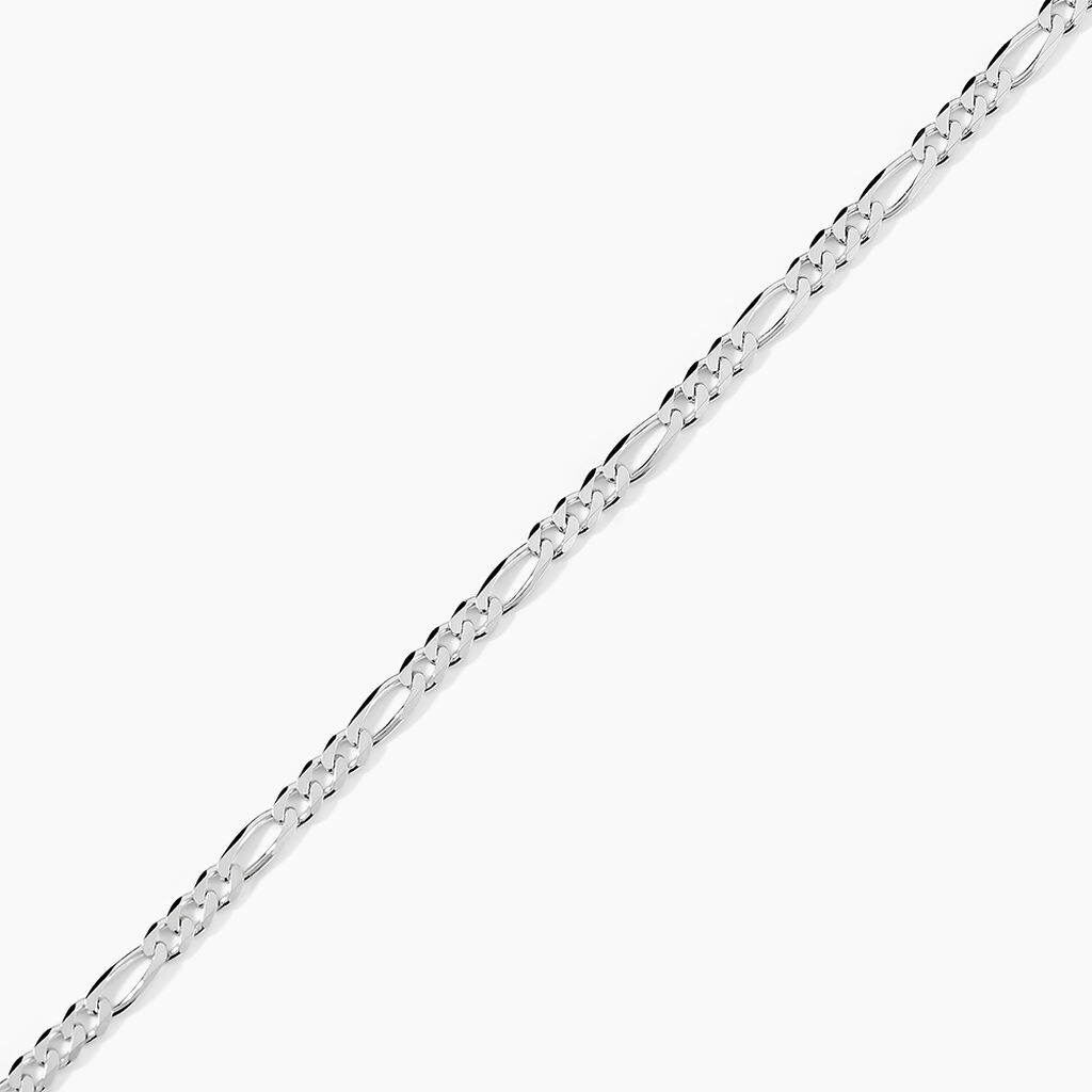 Bracelet Vivian Argent Blanc - Bracelets cha&icirc;ne Homme | Histoire d&rsquo;Or