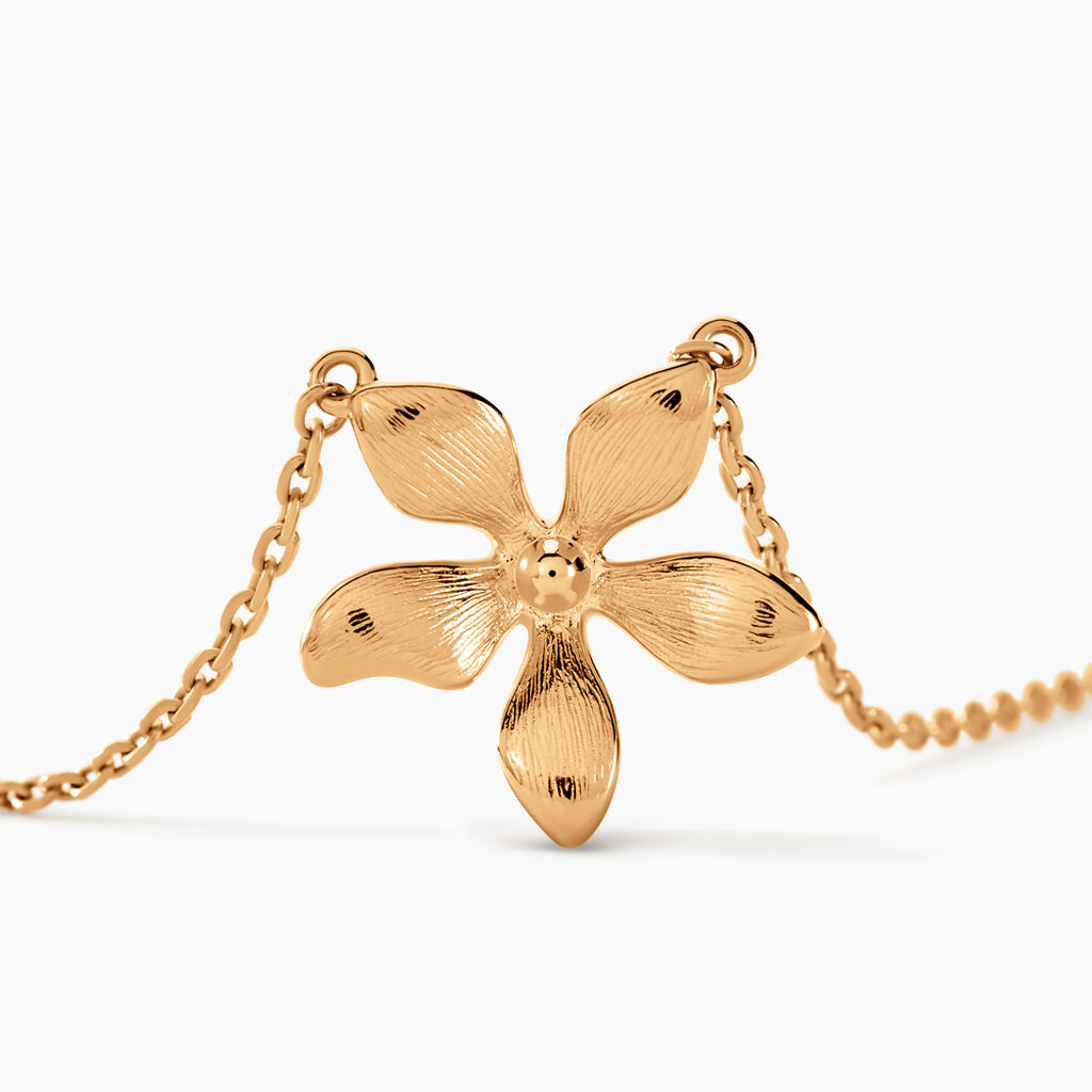 Collier Zinnia Plaqué Or Jaune - Colliers Femme | Histoire d’Or