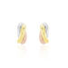 Créoles Igora Or Tricolore - Boucles d'oreilles créoles Femme | Histoire d’Or