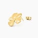 Boucles D'oreilles Puces Rahima Acier Jaune - Nouveautés Femme | Histoire d’Or