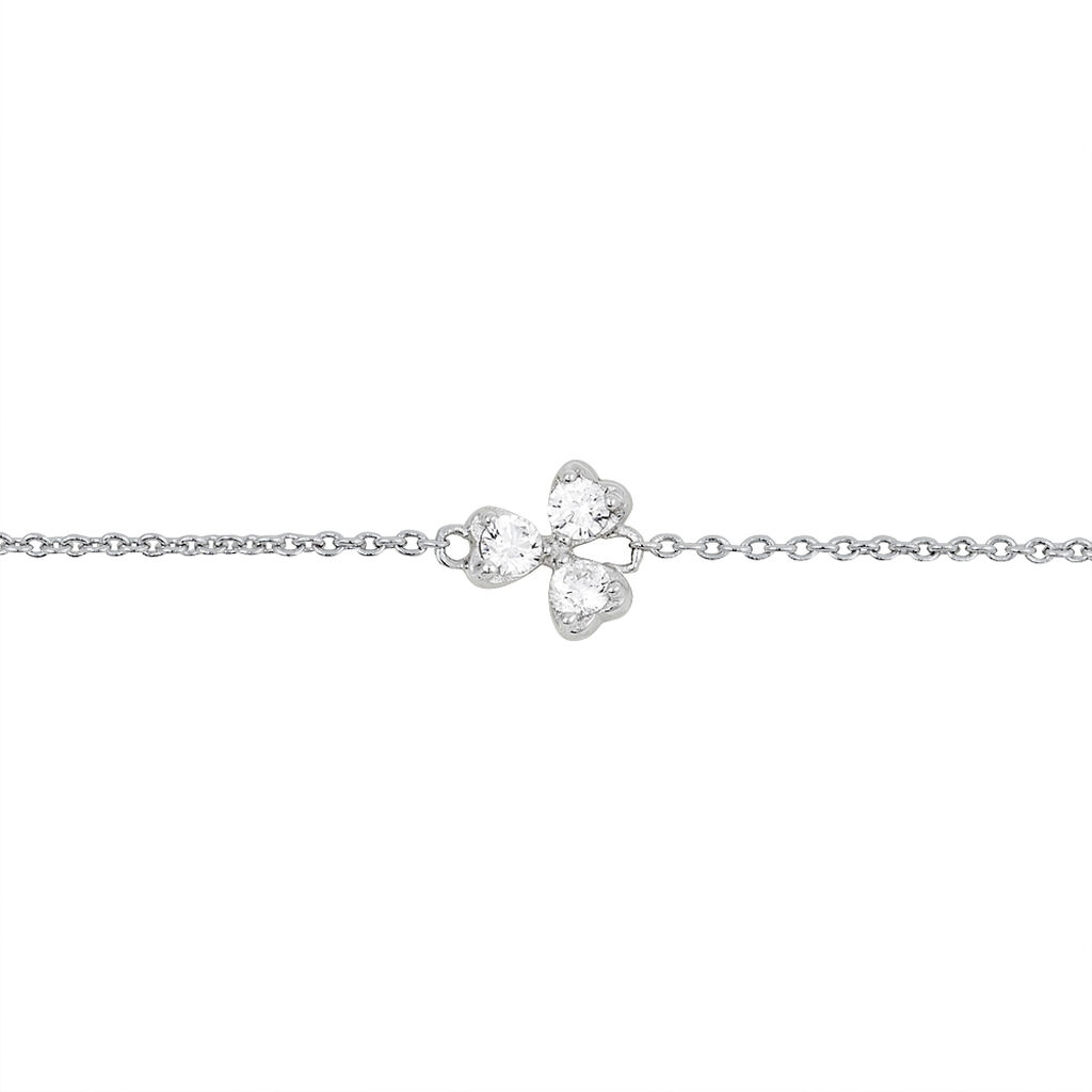 Bracelet Paesie Argent Blanc Oxyde De Zirconium - Bracelets Femme | Histoire d’Or