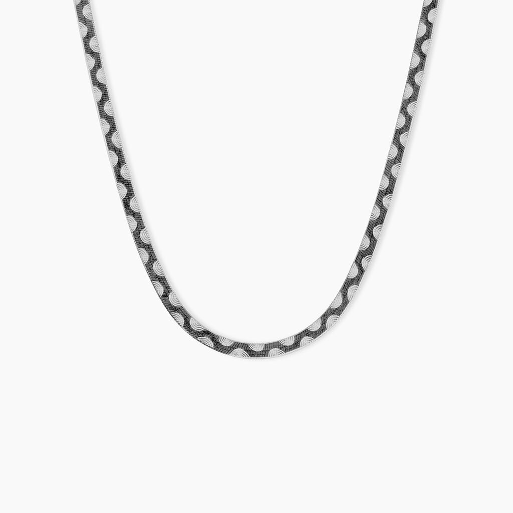 Collier Kalyane Argent Bicolore - Colliers fantaisie Femme | Histoire d&rsquo;Or