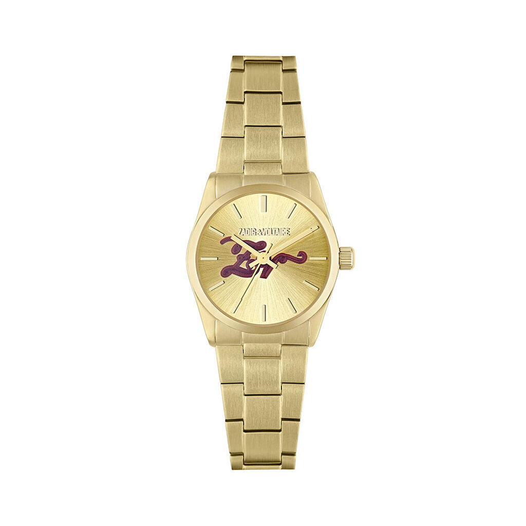 Montre Zadig Et Voltaire Zadig 33 Champagne - Montres Femme | Histoire d&rsquo;Or