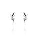 Boucles D'oreilles Puces Oya Argent Blanc Oxyde De Zirconium - Boucles d'oreilles fantaisie Femme | Histoire d’Or