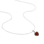 Collier Argent Blanc Karyl Ambre - Colliers fantaisie Femme | Histoire d&rsquo;Or