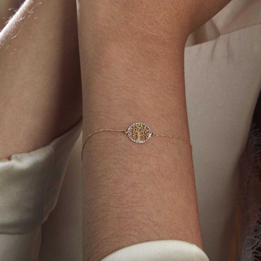 Bracelet Or Bicolore Solidage - Bracelets Femme | Histoire d’Or