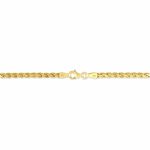 Bracelet Jayna Maille Palmier Or Jaune - Bracelets cha&icirc;ne Femme | Histoire d&rsquo;Or