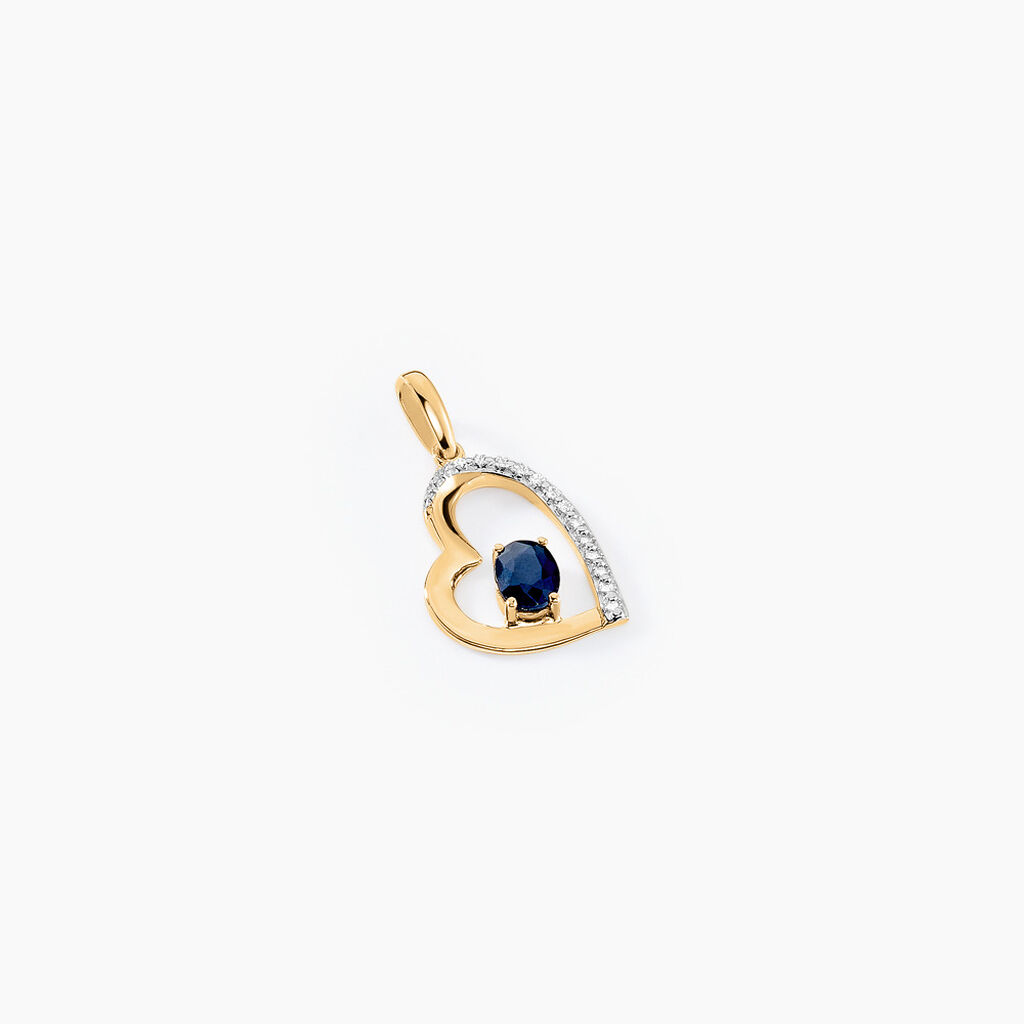 Pendentif Arduinna Or Jaune Saphir - Pendentifs Femme | Histoire d’Or
