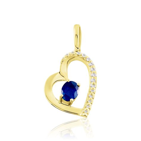 Pendentif Arduinna Or Jaune Saphir - Pendentifs Femme | Histoire d’Or
