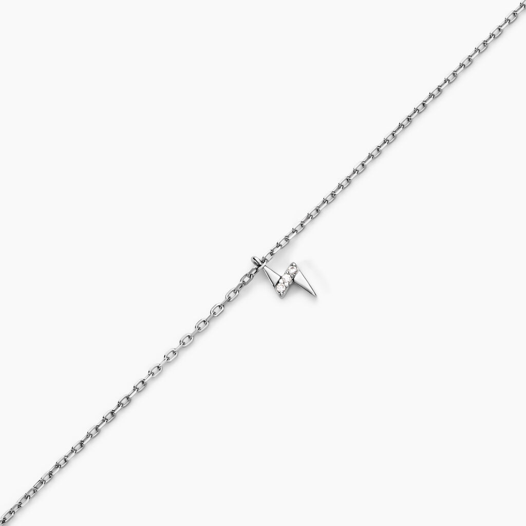 Bracelet Meyline Argent Blanc Oxyde De Zirconium - Bracelets Femme | Histoire d’Or