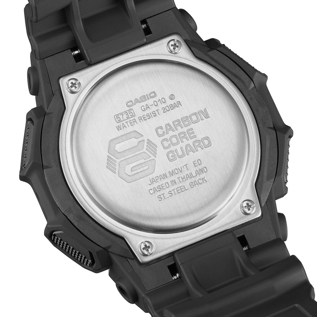 Montre Casio G-shock Noir - F&ecirc;te des p&egrave;res Homme | Histoire d&rsquo;Or