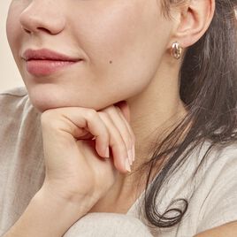 Créoles Horus Or Tricolore - Boucles d'oreilles créoles Femme | Histoire d’Or
