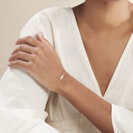 Bracelet Paola Or Jaune Diamant - Bracelets Plume Femme | Histoire d’Or