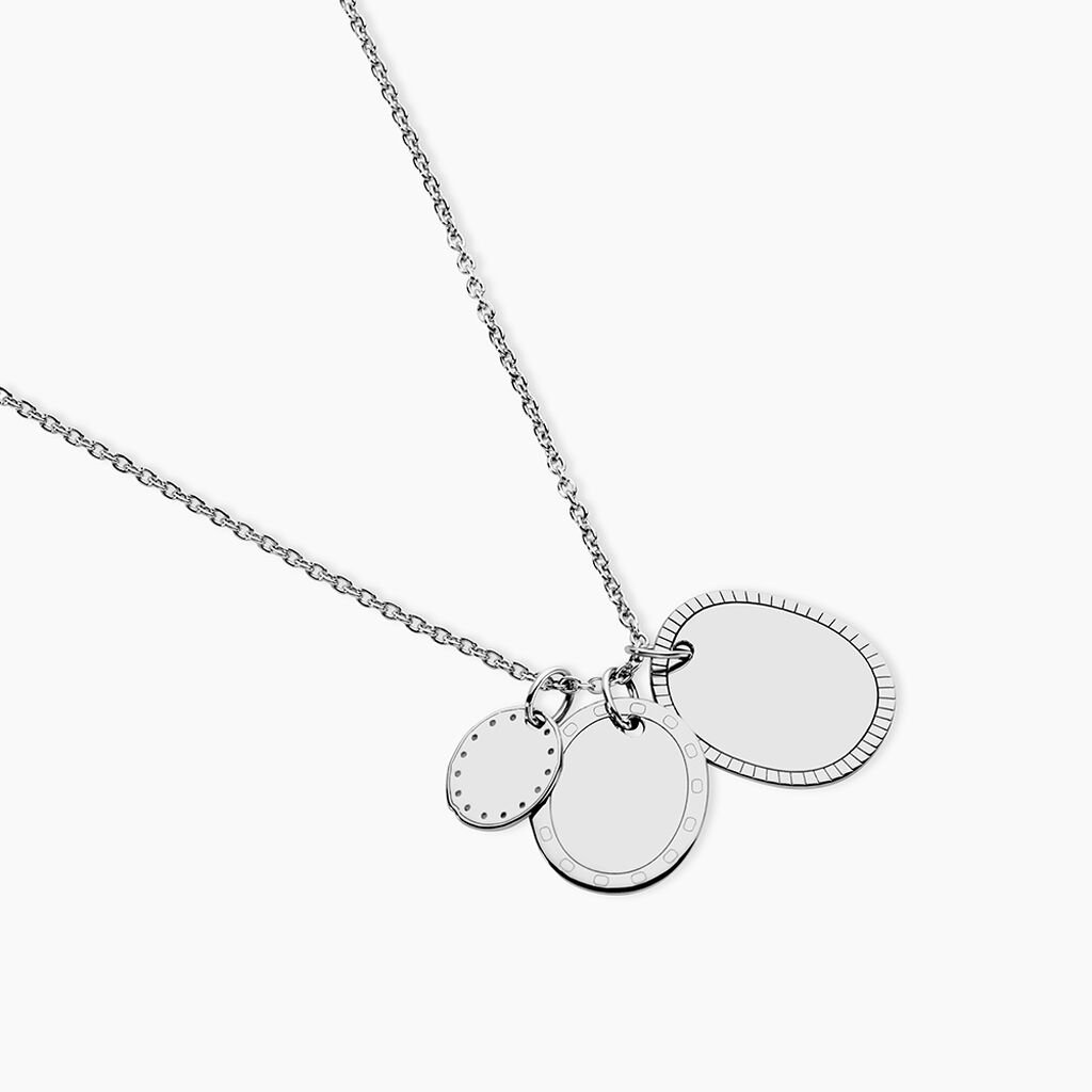 Collier Medala Argent Dor&eacute; - Colliers fantaisie Femme | Histoire d&rsquo;Or