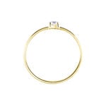 Solitaire Or Jaune Philys Oxyde De Zirconium - Bagues solitaires Femme | Histoire d&rsquo;Or