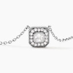 Collier Micarla Argent Blanc Oxyde De Zirconium - Colliers fantaisie Femme | Histoire d&rsquo;Or