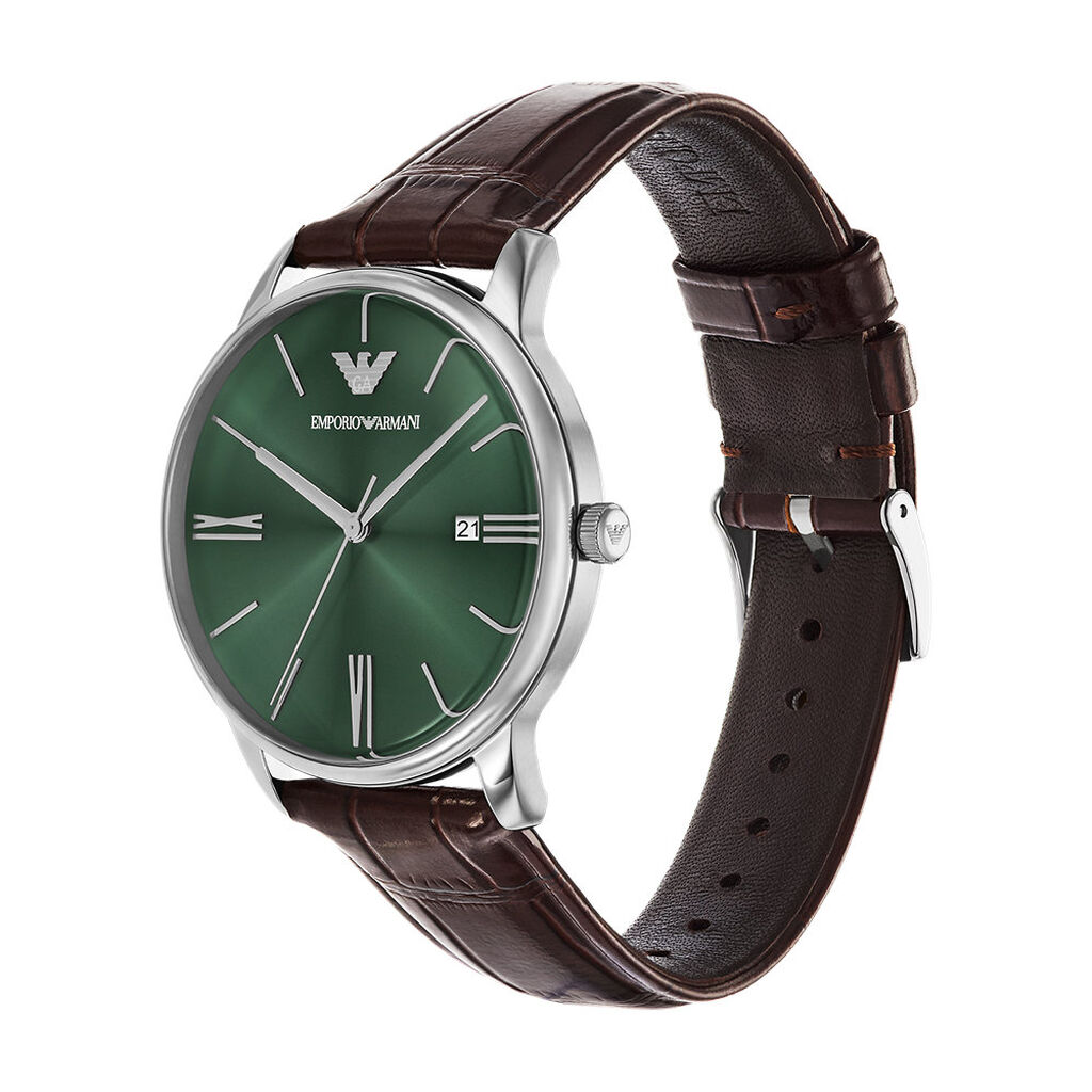 Montre Emporio Armani Vert - Id&eacute;es cadeaux Homme | Histoire d&rsquo;Or
