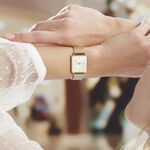 Montre Rosefield The Boxy Blanc - Montres Femme | Histoire d&rsquo;Or