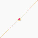 Bracelet Dulcie Coeur Or Jaune Nacre - Bracelets Enfant | Histoire d&rsquo;Or