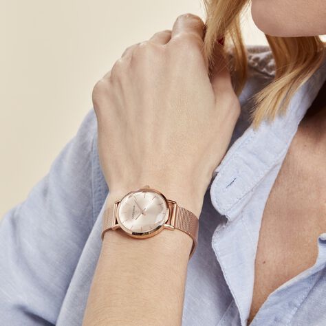 Montre Codhor Elsa Doré Rose - Montres Femme | Histoire d’Or